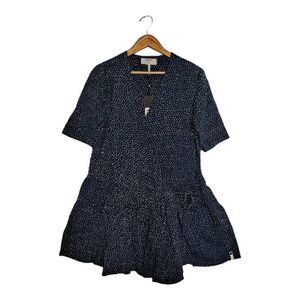 ONETEASPOON Starry Night Wrap Dress Navy OS
